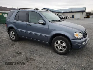 2004 Mercedes-Benz M-Class 3.5L with VIN 4JGAB57E24A497867, listed as a Copart auction lot 81028994 with 147,822 mi miles and Salvage Title. Bid and sale history available at carsss.com. Image 4.