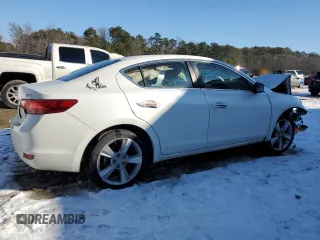 2014 Acura ILX Premium Pkg with VIN 19VDE1F51EE007428, listed as a Copart auction lot 87689375 with 158,070 mi miles and Salvage Title. Bid and sale history available at carsss.com. Image 3.
