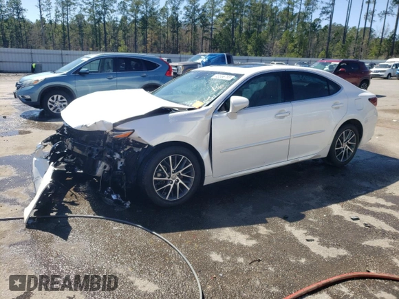 2018 Lexus ES with VIN 58ABK1GG9JU102164, listed as a Copart auction lot 48566765 with 58,203 mi miles and Salvage Title. Bid and sale history available at carsss.com. Image 1.