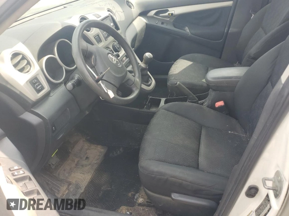 2010 Toyota Matrix S with VIN 2T1KE4EE9AC035889, listed as a Copart auction lot 54333535 with 166,206 mi miles and Salvage Title. Bid and sale history available at DreamBid. Image 7.