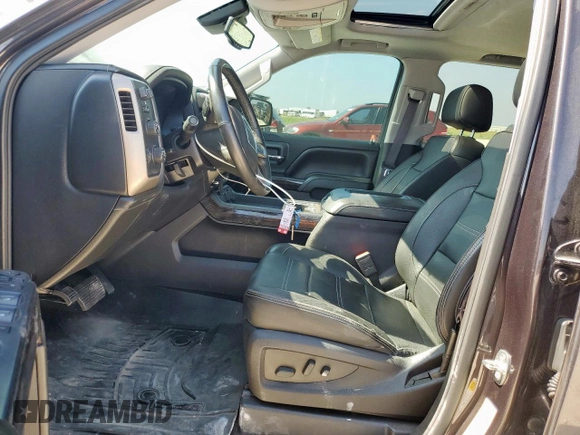 2016 GMC Sierra 1500 Denali z VIN 3GTU2PEC9GG285360, wystawiony jako Copart lot #58137055 z przebiegiem 94 719 mil mil oraz Szkoda całkowita • Salvage title. Historia ofert i sprzedaży dostępna na DreamBid. Obrazek 7.