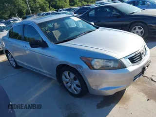 2008 Honda Accord EX with VIN JHMCP26708C009363, listed as a IAAI auction lot 42242217 with 208,564 mi miles and . Bid and sale history available at DreamBid. Image 1.