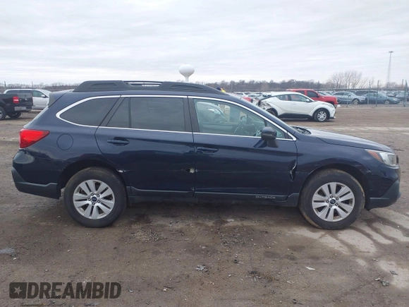 2018 Subaru Outback Premium with VIN 4S4BSAFC7J3375695, listed as a IAAI auction lot 41755172 with 99,458 mi miles and . Bid and sale history available at DreamBid. Image 13.
