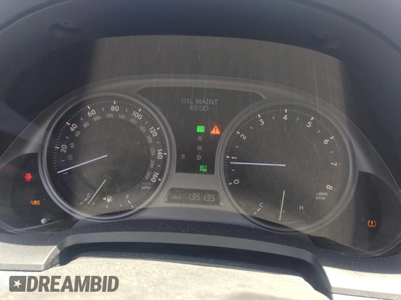 2006 Lexus IS 250 with VIN JTHCK262865003783, listed as a IAAI auction lot 42586680 with 135,135 mi miles and . Bid and sale history available at DreamBid. Image 7.