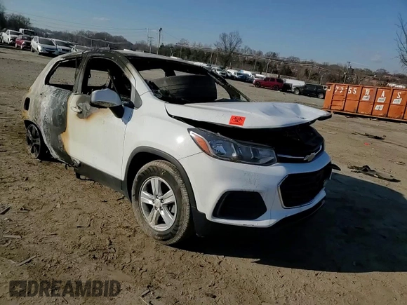 2018 Chevrolet Trax LS with VIN KL7CJKSB8JB613393, listed as a Copart auction lot 46700425 with 0 mi miles and Salvage Title. Bid and sale history available at carsss.com. Image 12.