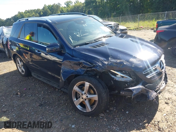 2016 Mercedes-Benz GLE 350 with VIN 4JGDA5HB4GA797564, listed as a IAAI auction lot 42551179 with 94,413 mi miles and . Bid and sale history available at DreamBid. Image 1.