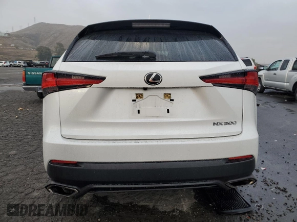 2020 Lexus NX 300 z VIN JTJAARBZ7L5019294, wystawiony jako Copart lot #44315545 z przebiegiem 43 838 mil mil oraz Szkoda całkowita • Salvage title. Historia ofert i sprzedaży dostępna na DreamBid. Obrazek 6.