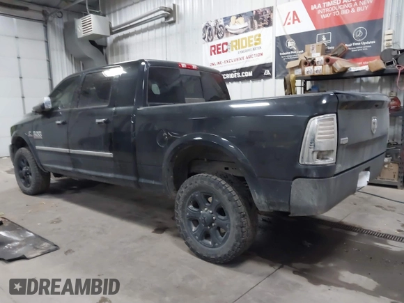2015 Ram 2500 Laramie with VIN 3C6UR5NL9FG646401, listed as a IAAI auction lot 41104911 with 16,800 mi miles and . Bid and sale history available at DreamBid. Image 3.