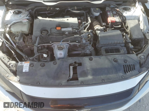 2019 Honda Civic LX with VIN 19XFC2F66KE032115, listed as a Copart auction lot 49278695 with 75,445 mi miles and Salvage Title. Bid and sale history available at DreamBid. Image 12.