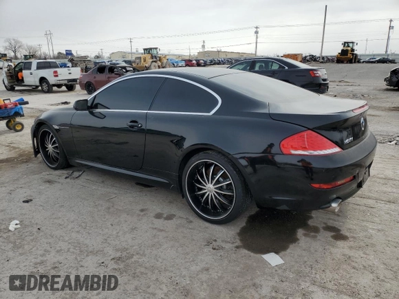 2009 BMW 6 Series 650i z VIN WBAEA53539CV92557, wystawiony jako Copart lot #88932905 z przebiegiem 139 711 mil mil oraz Szkoda całkowita • Salvage title. Historia ofert i sprzedaży dostępna na DreamBid. Obrazek 2.