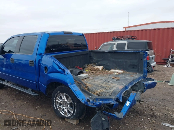 2014 Ford F-150 XL with VIN 1FTFW1CF0EKF73913, listed as a IAAI auction lot 41022140 with 207,342 mi miles. Bid and sale history available at carsss.com. Image 6.
