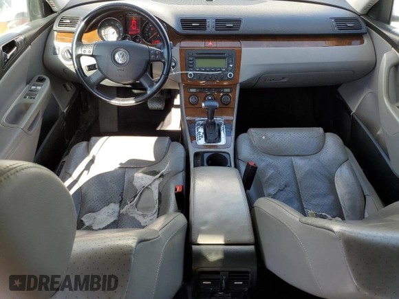 2006 Volkswagen Passat 3.6L V6 with VIN WVWEU93C76P119037, listed as a Copart auction lot 87653485 with 114,863 mi miles and Salvage title. Bid and sale history available at DreamBid. Image 8.