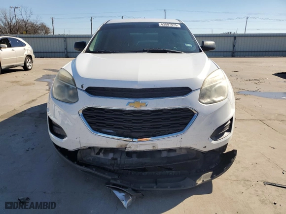 2016 Chevrolet Equinox LS with VIN 2GNALBEK2G6326716, listed as a Copart auction lot 43507475 with 98,806 mi miles and Clean Title. Bid and sale history available at carsss.com. Image 5.