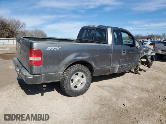 2004 Ford F-150 XL with VIN 1FTRF14W44NC23841, listed as a Copart auction lot 43536725 with 189,783 mi miles and Salvage title. Bid and sale history available at DreamBid. Image 3.