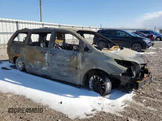 2013 Toyota Sienna XLE AAS with VIN 5TDYK3DC9DS312078, listed as a Copart auction lot 75831564 with Not Provided miles and Non Repairable. Bid and sale history available at DreamBid. Image 4.
