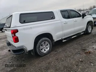 2021 Chevrolet Silverado 1500 LT with VIN 1GCRWCEK7MZ373085, listed as a Copart auction lot 85878384 with 99,971 mi miles and Salvage Title. Bid and sale history available at DreamBid. Image 3.