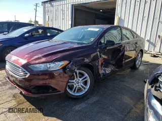2018 Ford Fusion SE z VIN 3FA6P0H72JR108554, wystawiony jako Copart lot #78070634 z przebiegiem 52 464 mil mil oraz Szkoda całkowita • Salvage title. Historia ofert i sprzedaży dostępna na DreamBid. Obrazek 1.