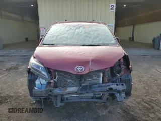 2015 Toyota Sienna SE with VIN 5TDXK3DC9FS565674, listed as a Copart auction lot 81254394 with 56,502 mi miles and Salvage Title. Bid and sale history available at DreamBid. Image 5.