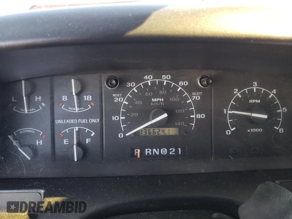 1996 Ford F-150 with VIN 1FTEX14N3TKA37212, listed as a Copart auction lot 70519994 with 136,624 mi miles and Salvage Title. Bid and sale history available at carsss.com. Image 9.