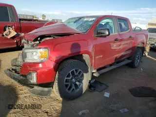 2021 GMC Canyon 4WD AT4 w/Cloth with VIN 1GTG6FEN2M1213584, listed as a Copart auction lot 78185274 with 32,835 mi miles and Salvage Title. Bid and sale history available at carsss.com. Image 1.