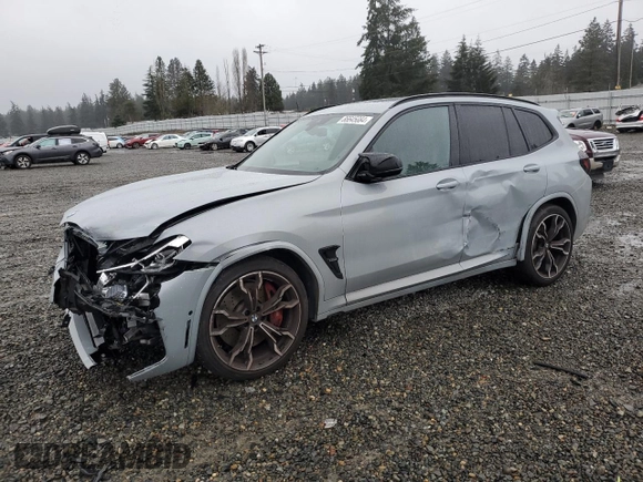 2022 BMW X3 M z VIN 5YM13EC02N9K67297, wystawiony jako Copart lot #86645084 z przebiegiem 23 792 mil mil oraz Szkoda całkowita • Salvage title. Historia ofert i sprzedaży dostępna na DreamBid. Obrazek 1.