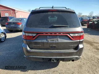 2014 Dodge Durango Limited with VIN 1C4RDJDG4EC365022, listed as a Copart auction lot 79267774 with 347,830 mi miles and Salvage title. Bid and sale history available at DreamBid. Image 6.