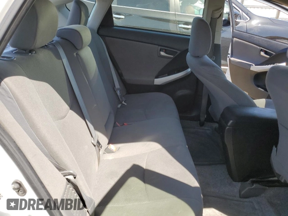 2012 Toyota Prius One with VIN JTDKN3DU5C5466250, listed as a Copart auction lot 54937105 with 221,871 mi miles and Salvage Title. Bid and sale history available at DreamBid. Image 10.