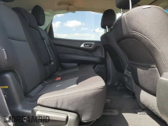 2018 Nissan Pathfinder SV z VIN 5N1DR2MM6JC639754, wystawiony jako Copart lot #52233075 z przebiegiem 75 737 mil mil oraz Czysty tytuł • Clean title. Historia ofert i sprzedaży dostępna na DreamBid. Obrazek 11.
