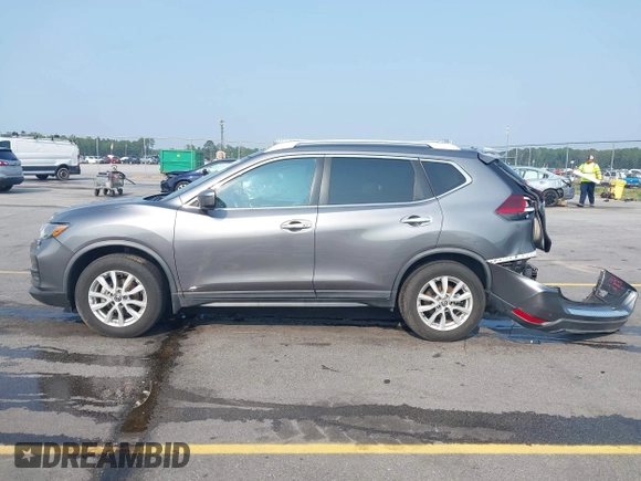 2019 Nissan Rogue SV with VIN KNMAT2MT2KP544859, listed as a IAAI auction lot 42389458 with 80,976 mi miles and . Bid and sale history available at DreamBid. Image 14.