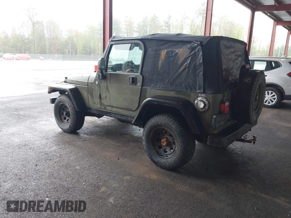 2005 Jeep Wrangler X z VIN 1J4FA39S75P310037, wystawiony jako IAAI lot #42186114 z przebiegiem 154 462 mil mil oraz . Historia ofert i sprzedaży dostępna na DreamBid. Obrazek 3.