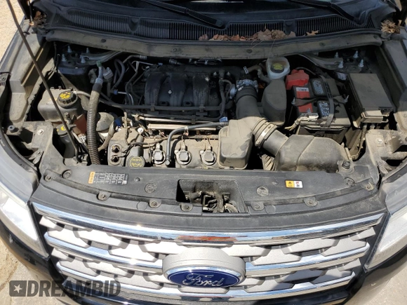 2018 Ford Explorer XLT with VIN 1FM5K7D82JGB94480, listed as a Copart auction lot 55588825 with 98,901 mi miles and Salvage title. Bid and sale history available at DreamBid. Image 12.