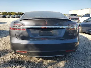 2014 Tesla Model S P85D with VIN 5YJSA1H28EFP66441, listed as a Copart auction lot 43846415 with 93,376 mi miles and Clean Title. Bid and sale history available at DreamBid. Image 6.
