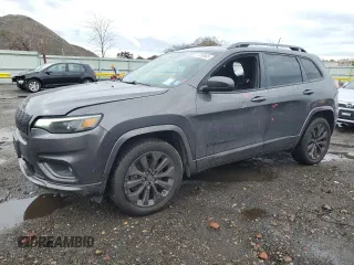 2019 Jeep Cherokee Limited with VIN 1C4PJMDX3KD354455, listed as a Copart auction lot 51209845 with 126,726 mi miles and Salvage Title. Bid and sale history available at carsss.com. Image 1.