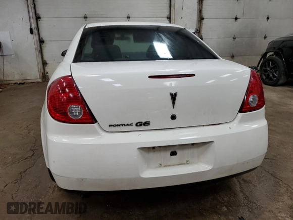2007 Pontiac G6 1SV Value Leader with VIN 1G2ZF58B474241933, listed as a Copart auction lot 67911024 with 112,088 mi miles and Clean Title. Bid and sale history available at carsss.com. Image 6.