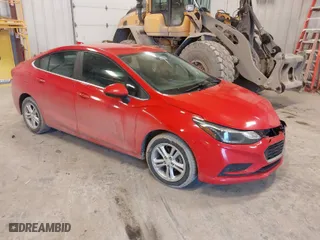 2016 Chevrolet Cruze LT with VIN 1G1BE5SM3G7292759, listed as a IAAI auction lot 41683213 with 222,754 mi miles. Bid and sale history available at carsss.com. Image 1.