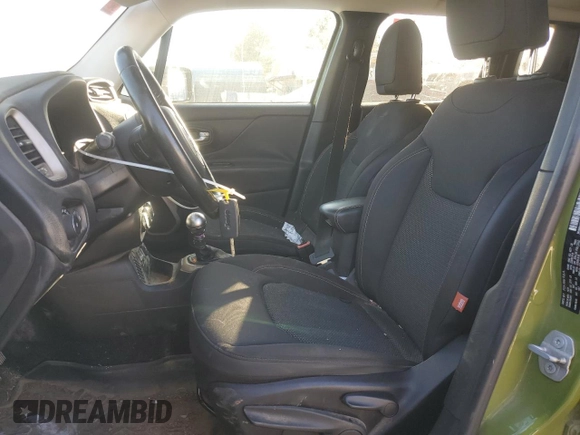 2016 Jeep Renegade Latitude with VIN ZACCJABW7GPC82868, listed as a Copart auction lot 75695084 with 109,790 mi miles and Salvage Title. Bid and sale history available at DreamBid. Image 7.