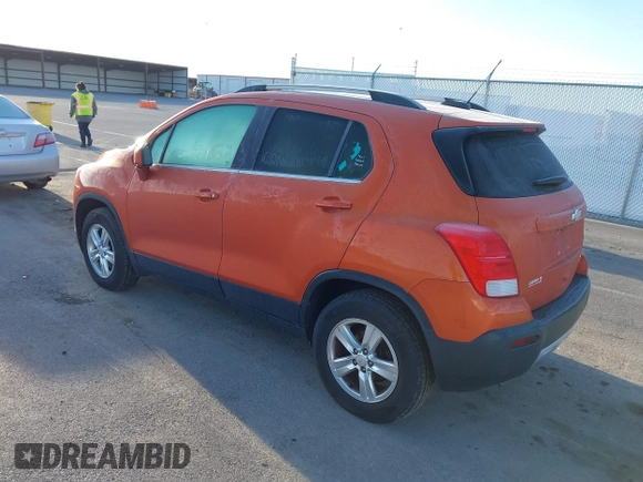 2015 Chevrolet Trax LT with VIN KL7CJRSB8FB152230, listed as a IAAI auction lot 41850974 with 144,490 mi miles and . Bid and sale history available at DreamBid. Image 3.