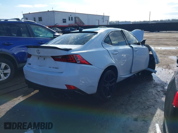 2015 Lexus IS 350 z VIN JTHCE1D29F5008351, wystawiony jako IAAI lot #41125891 z przebiegiem Nie podano mil oraz . Historia ofert i sprzedaży dostępna na DreamBid. Obrazek 4.