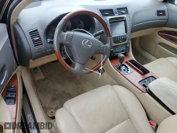 2007 Lexus GS 350 z VIN JTHBE96S970025088, wystawiony jako Copart lot #44691765 z przebiegiem 246 868 mil mil oraz Szkoda całkowita • Salvage title. Historia ofert i sprzedaży dostępna na DreamBid. Obrazek 8.