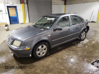 2004 Volkswagen Jetta Sedan GLS with VIN 3VWSK69M24M017121, listed as a Copart auction lot 86994314 with 114,985 mi miles and Salvage Title. Bid and sale history available at carsss.com. Image 1.