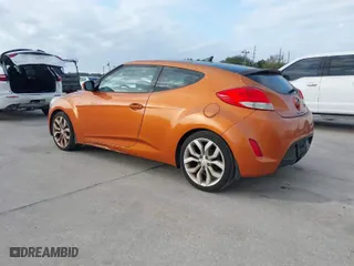 2012 Hyundai Veloster w/Gray Int with VIN KMHTC6AD5CU074516, listed as a IAAI auction lot 41515533 with 133,338 mi miles. Bid and sale history available at carsss.com. Image 3.