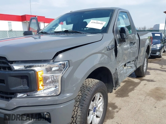 2018 Ford F-150 XL with VIN 1FTMF1EP6JFB62256, listed as a IAAI auction lot 41848848 with 65,108 mi miles and . Bid and sale history available at DreamBid. Image 17.