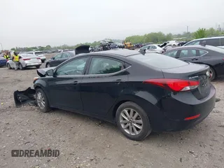 2015 Hyundai Elantra SE z VIN 5NPDH4AE5FH589344, wystawiony jako IAAI lot #42188682 z przebiegiem Nie podano mil oraz . Historia ofert i sprzedaży dostępna na DreamBid. Obrazek 3.