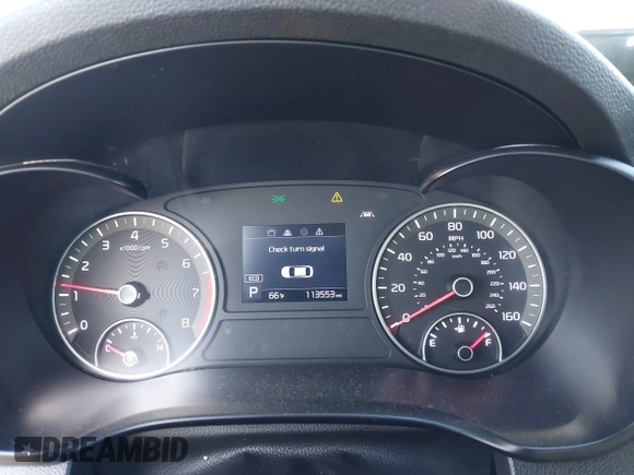 2019 Kia Optima LX with VIN 5XXGT4L36KG292905, listed as a IAAI auction lot 42011723 with 113,553 mi miles. Bid and sale history available at carsss.com. Image 7.