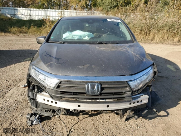2021 Honda Odyssey EX with VIN 5FNRL6H57MB039662, listed as a Copart auction lot 76627984 with 109,409 mi miles and Non Repairable. Bid and sale history available at carsss.com. Image 5.