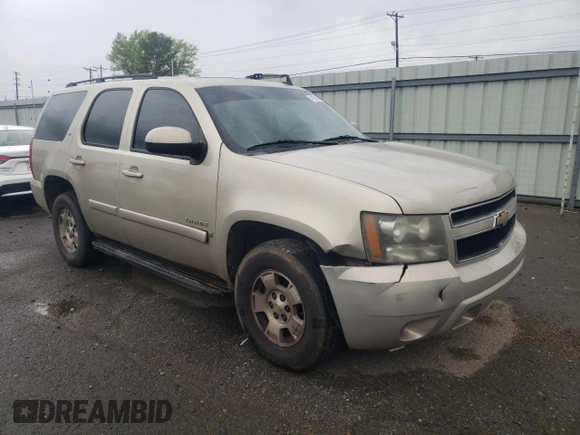 2008 Chevrolet Tahoe 1LT with VIN 1GNFC13068R243622, listed as a Copart auction lot 51006925 with 312,459 mi miles and Salvage title. Bid and sale history available at DreamBid. Image 4.