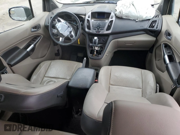 2015 Ford Transit Connect XLT z VIN NM0GE9F7XF1195100, wystawiony jako Copart lot #86870364 z przebiegiem 54 491 mil mil oraz Szkoda całkowita • Salvage title. Historia ofert i sprzedaży dostępna na DreamBid. Obrazek 8.