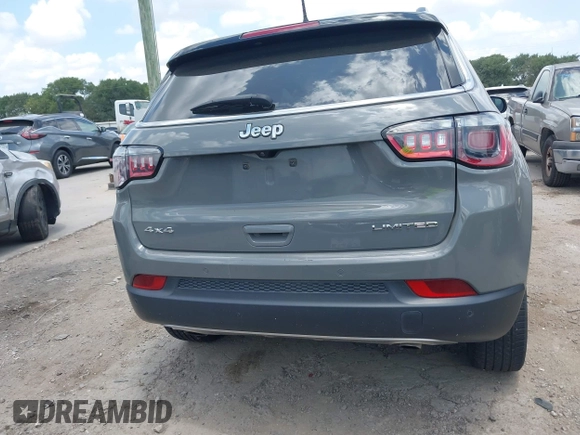 2023 Jeep Compass Limited с VIN 3C4NJDCN4PT523228, выставлен на аукционе IAAI как лот 42555447 с пробегом 57 684 миль миль и . История ставок и продаж доступна на DreamBid. Изображение 16.
