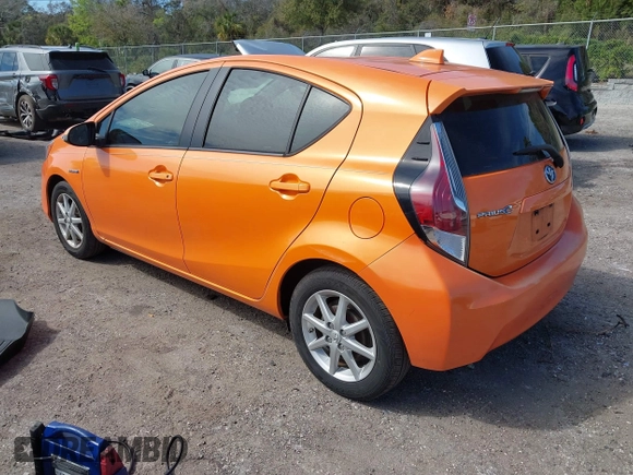 2015 Toyota Prius One with VIN JTDKDTB35F1095924, listed as a IAAI auction lot 41680646 with 59,371 mi miles and . Bid and sale history available at carsss.com. Image 3.