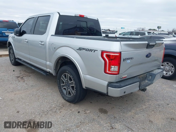 2016 Ford F-150 XL with VIN 1FTEW1CF1GKE92935, listed as a IAAI auction lot 41605051 with 134,938 mi miles and . Bid and sale history available at DreamBid. Image 3.